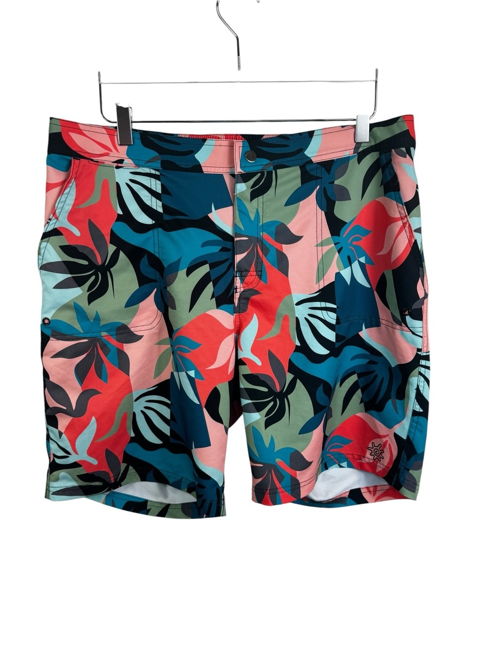 UV Skinz UPF 50+ Women’s XL Board Shorts Picasso Bloom XL Swim Coverup - Picture 6 of 12